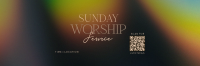 Radiant Sunday Church Service Twitter Header Design