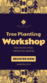 Tree Planting Workshop YouTube short Image Preview