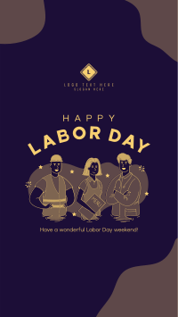 Team Labor Day Facebook story Image Preview