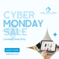 Quirky Cyber Monday Sale Instagram Post Design