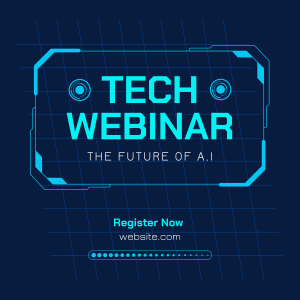 Tech Webinar Instagram post Image Preview