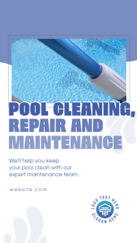 Pool Cleaning Services YouTube short Image Preview