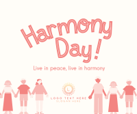 Peaceful Harmony Week Facebook Post Design