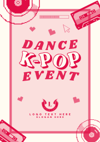 This is K-Pop Flyer Image Preview