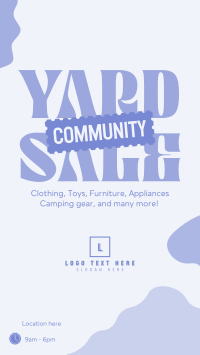 Yard Community Sale Instagram Story Preview