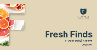 Fresh Finds Facebook Ad Design