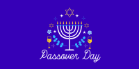 Passover Celebration Twitter Post Design