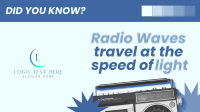 Retro Radio Fun Fact Animation Preview