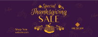 Special Thanksgiving Sale Facebook cover Image Preview