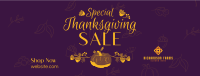 Special Thanksgiving Sale Facebook Cover Image Preview