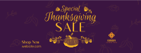Special Thanksgiving Sale Facebook Cover Design