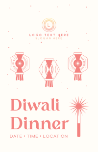 Diwali Lights Invitation Image Preview