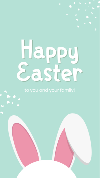 Easter Bunny Ears Facebook story Image Preview