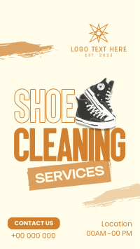 Shoe Cleaning Services Facebook Story Preview