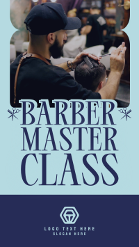 Retro Barber Masterclass YouTube Short Image Preview