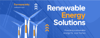 Renewable Energy Solutions Facebook cover Image Preview