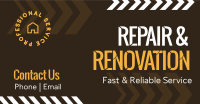 Repair & Renovation Facebook Ad Design