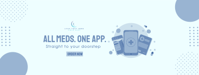 Meds Straight To Your Doorstep Facebook cover Image Preview