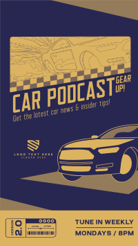 Fast Car Podcast TikTok video Image Preview