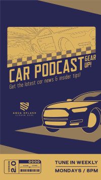 Fast Car Podcast TikTok Video Image Preview