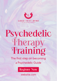 Psychedelic Therapy Training Flyer Preview