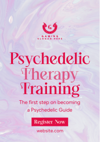 Psychedelic Therapy Training Flyer Image Preview