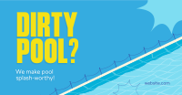 Splash-worthy Pool Facebook Ad Design