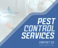 Straight Forward Pest Control Facebook Post Design