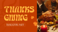 Retro Thanksgiving Party Animation Preview