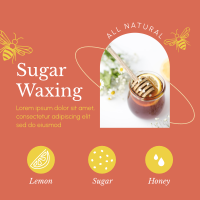 Sugar Waxing Salon Instagram post | BrandCrowd Instagram post Maker