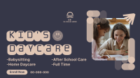 Kid's Daycare Services Video Image Preview