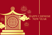 Oriental New Year Pinterest Cover Design