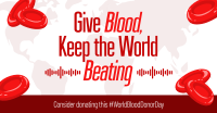 Blood Donation Facebook ad Image Preview