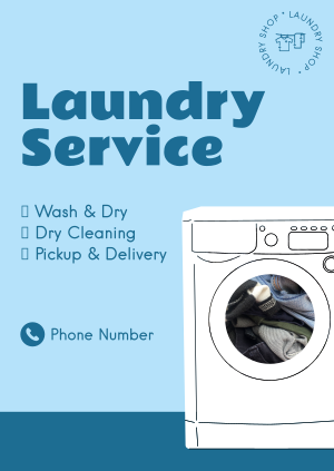Laundry Services Poster Image Preview