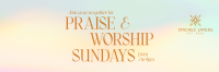 Sunday Worship Twitter Header Image Preview