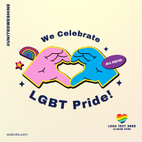Sticker Pride Instagram post Image Preview