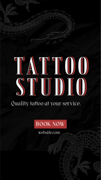 Amazing Tattoo Facebook Story Design