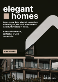 Elegant Homes Flyer Image Preview