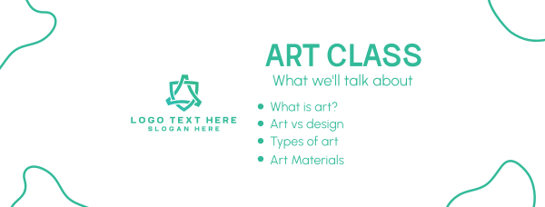 Art Class Discussion Facebook Cover Design Image Preview