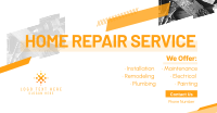 Modern Repair Service Facebook Ad Design