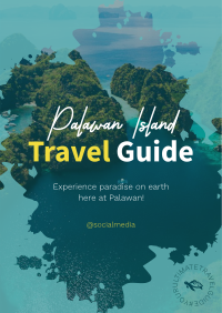 Palawan Travel Guide Poster Design