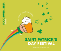 Saint Patrick's Fest Facebook post Image Preview