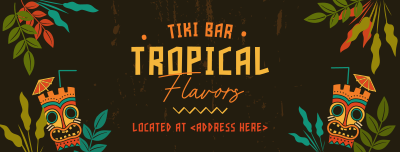 At the Tiki Bar Facebook cover Image Preview