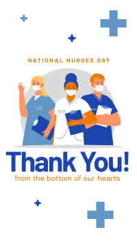 Nurses Appreciation Day TikTok Video Image Preview