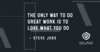 Love What You Do Facebook Ad Image Preview