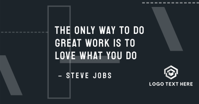 Love What You Do Facebook Ad Image Preview