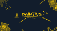 Quirky Painting Vlog YouTube Banner Image Preview