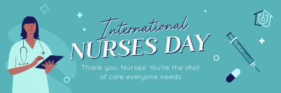 International Nurses Day Twitter header (cover) Image Preview