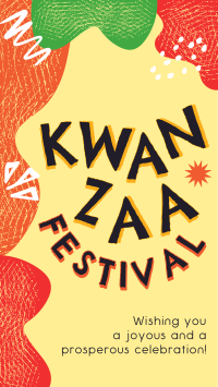 Kwanzaa Festival Greeting Instagram reel Image Preview