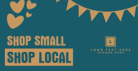 Shop Small Shop Local Facebook Ad Design